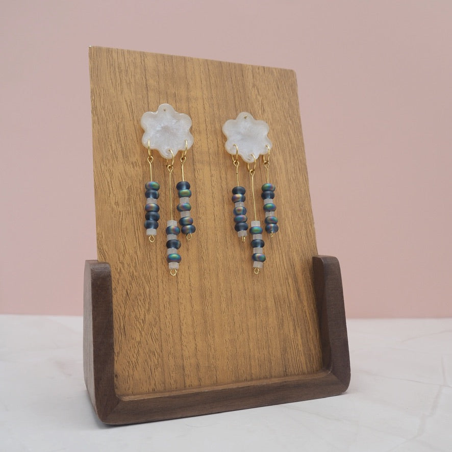 "Fuck ICE" Resin Dangle Earrings