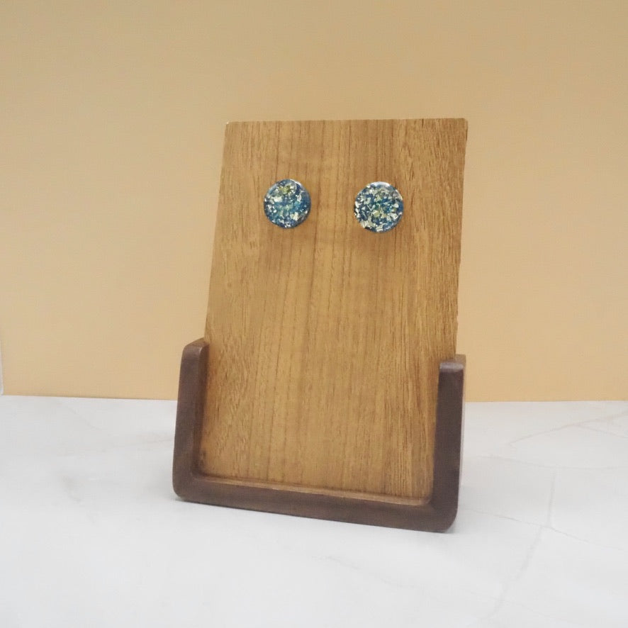 Resin Sparkle Studs