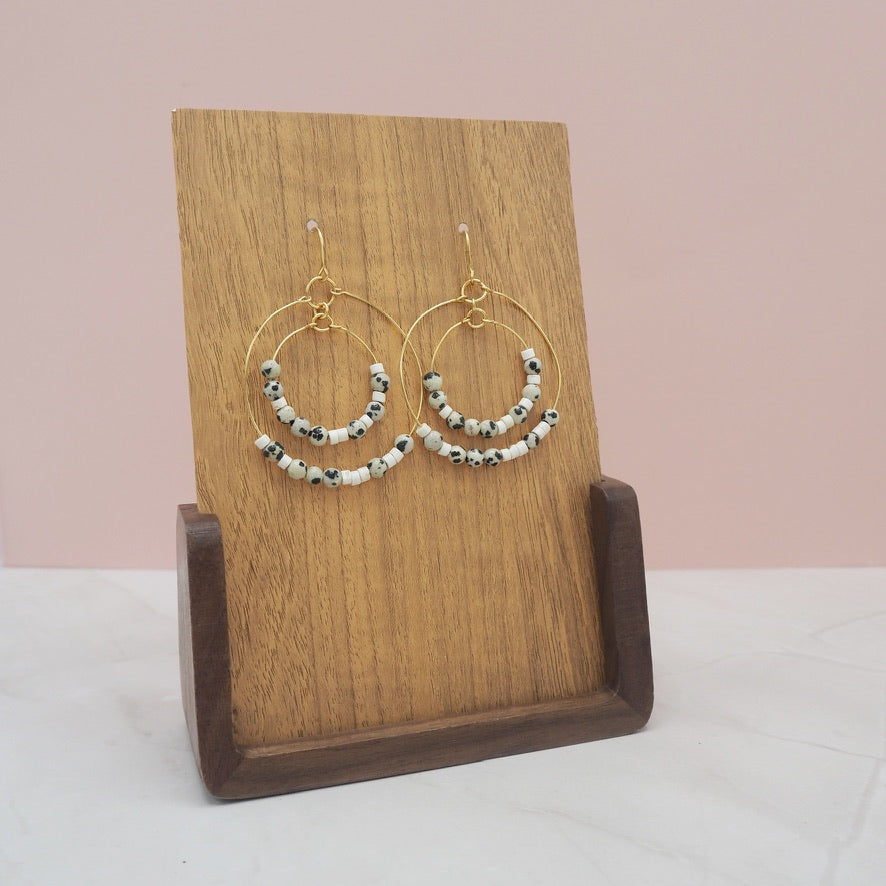 "Fuck Trump" Dangle Hoop Earrings
