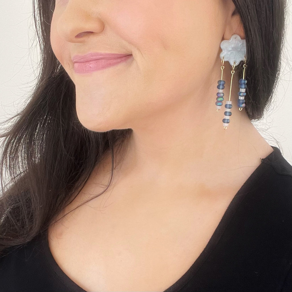 "Fuck ICE" Resin Dangle Earrings