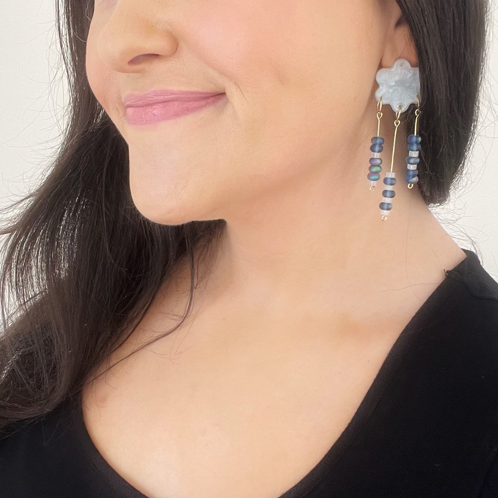 "Fuck ICE" Resin Dangle Earrings