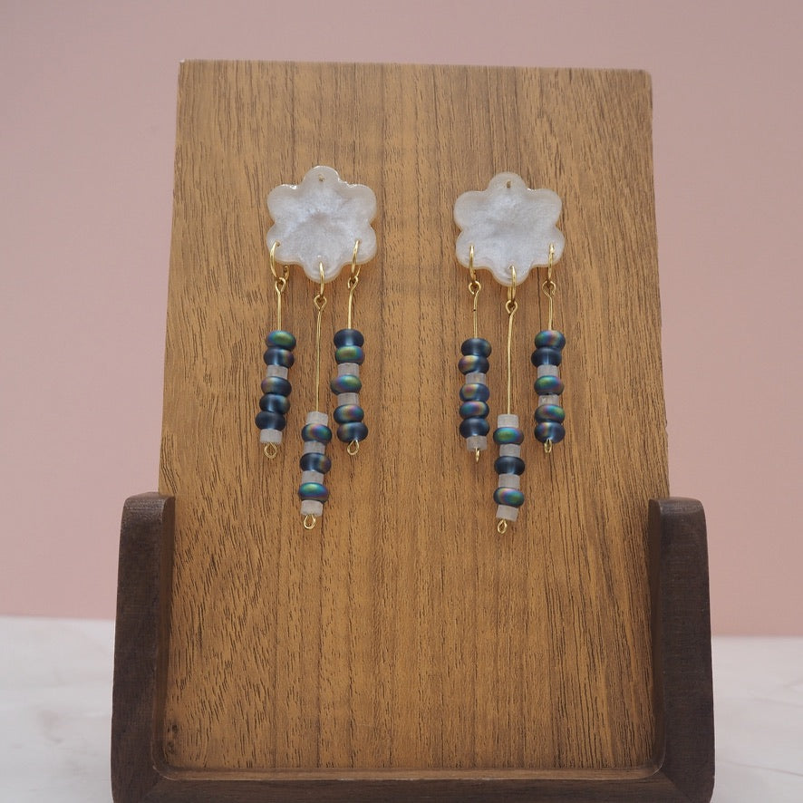 "Fuck ICE" Resin Dangle Earrings
