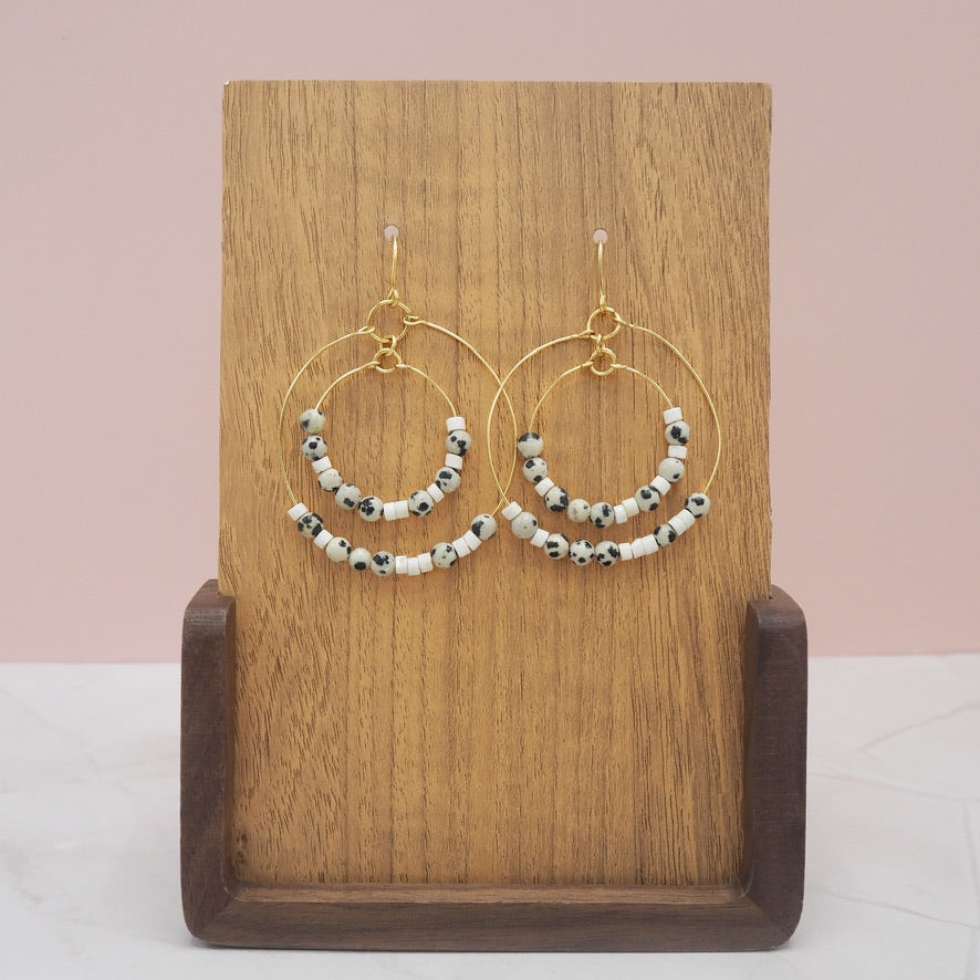 "Fuck Trump" Dangle Hoop Earrings