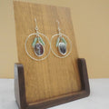 Geometric Dangle Hoops