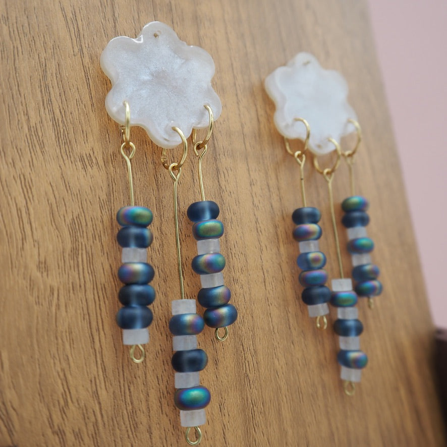 "Fuck ICE" Resin Dangle Earrings