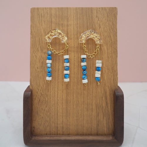 "Fuck Trump" Resin Stud Dangle Earrings